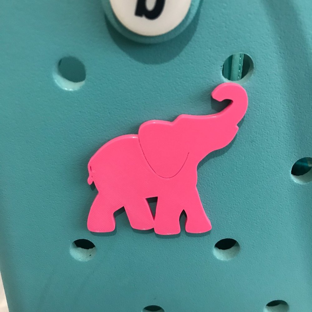 Elephant Bogg Bag Bit Charm-Simply Southern